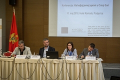 Konferencija: Ka boljoj javnoj upravi u Crnoj Gori / Conference: Towards a Better Public Administration in Montenegro